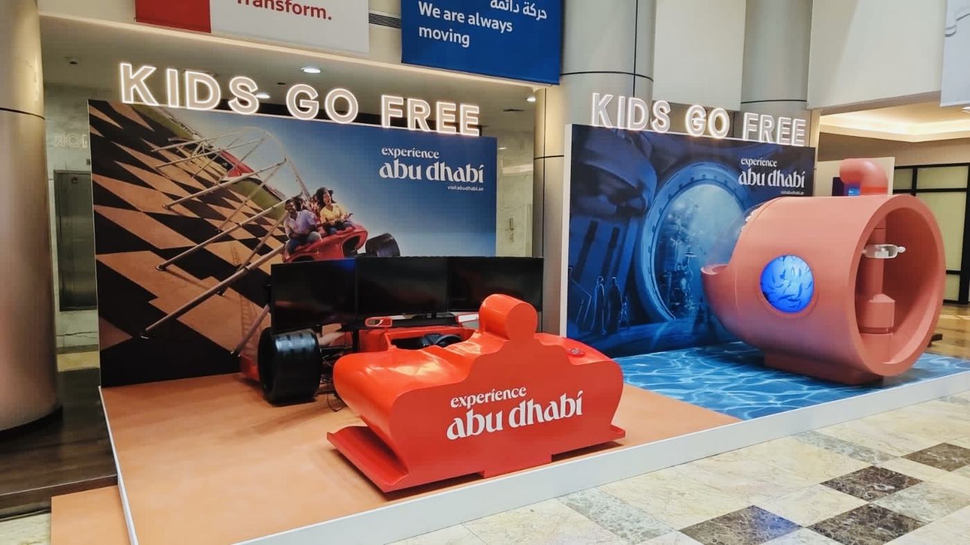 Experience Abu Dhabi Roadshow, Abu Dhabi tourism, view 1