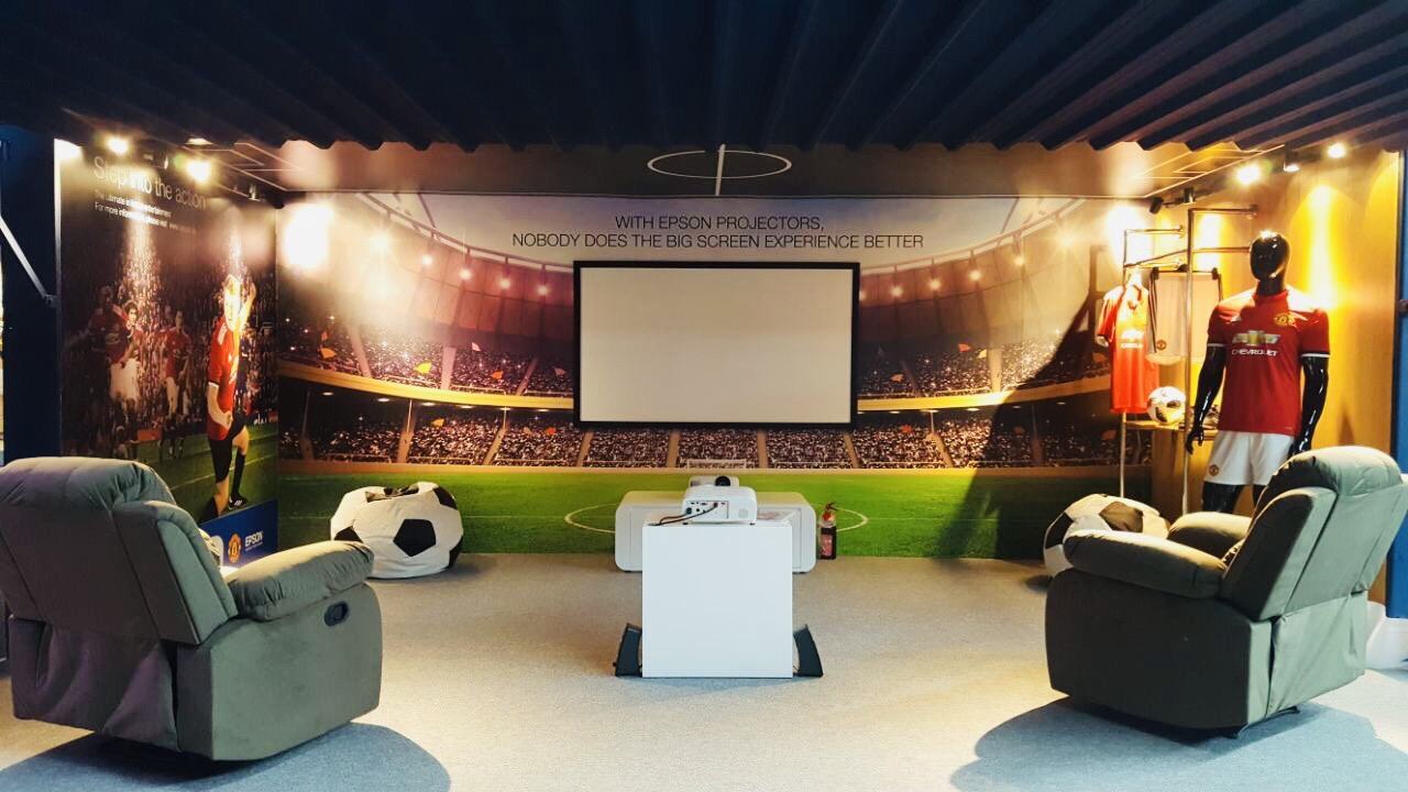 Epson Roadshow, Pop-up container, view 2